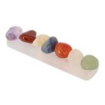 Pedras dos Chakras com Selenita — imagem 1