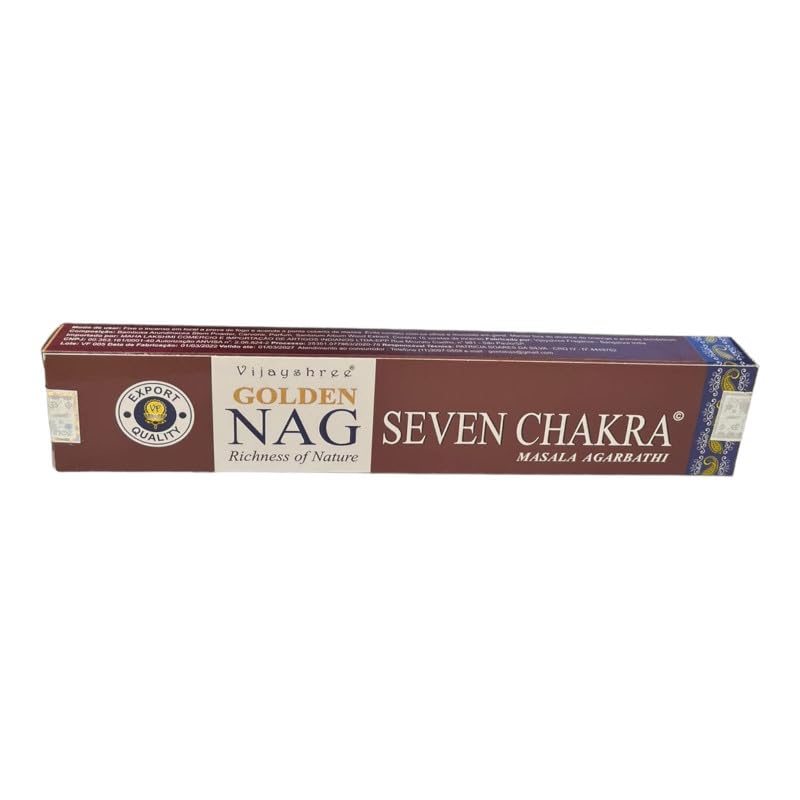Incenso Goloka Seven Chakra Massala — 15 Varetas