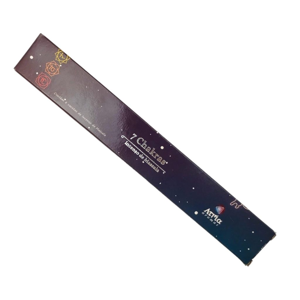 Incenso Massala Atria 7 Chakras — Caixa com 15 Varetas