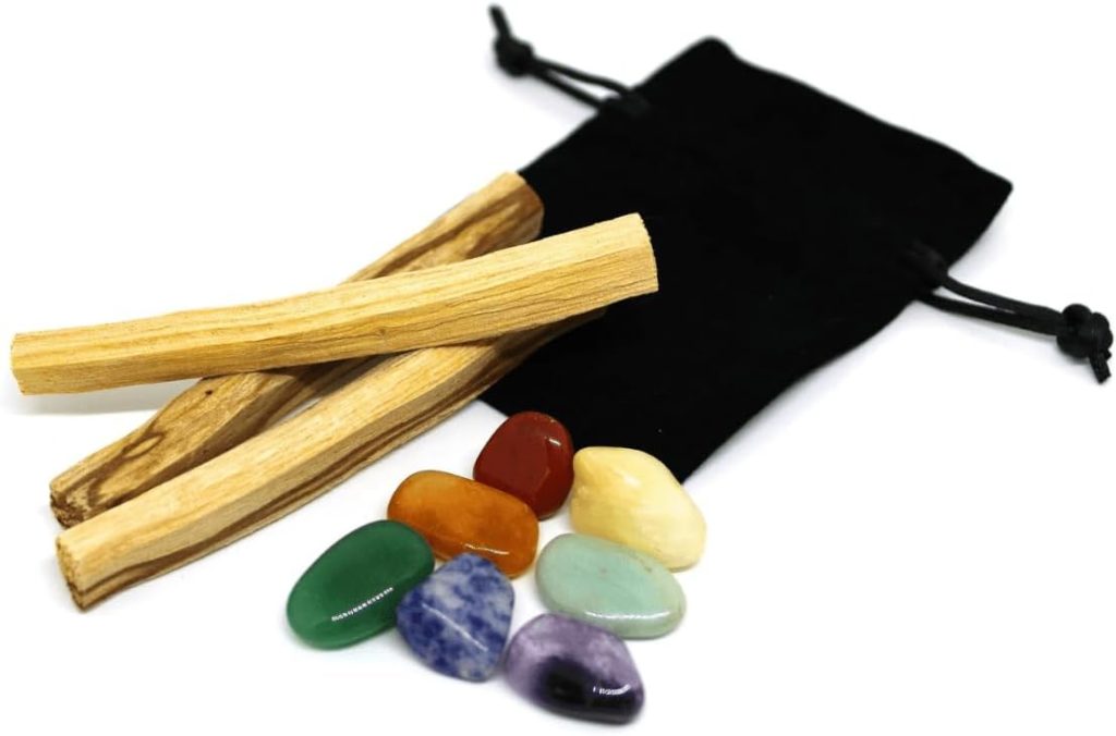Incensos 7 Chakras Fênix com Palo Santo — Kit Natural
