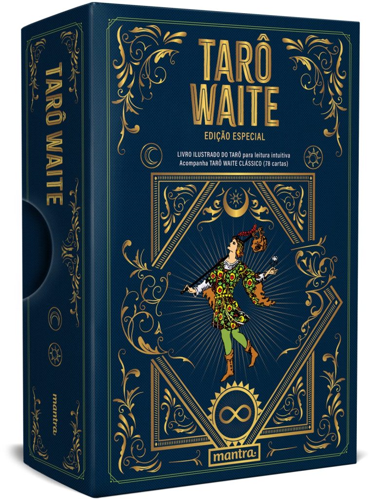 Tarô Waite — Edição Especial com Livro e 78 Cartas Ilustradas