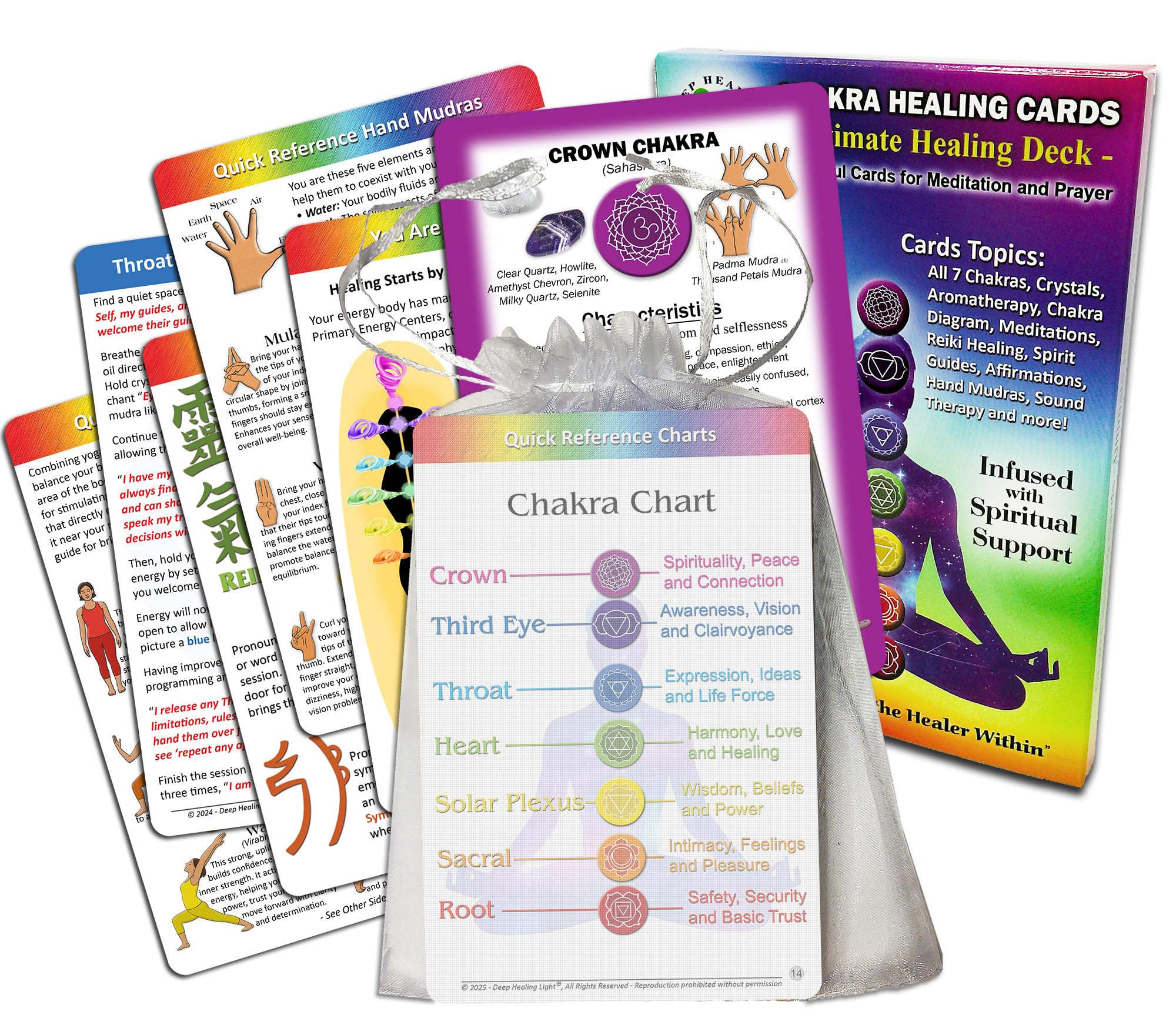 Cartas de Cura dos Chakras — imagem 1