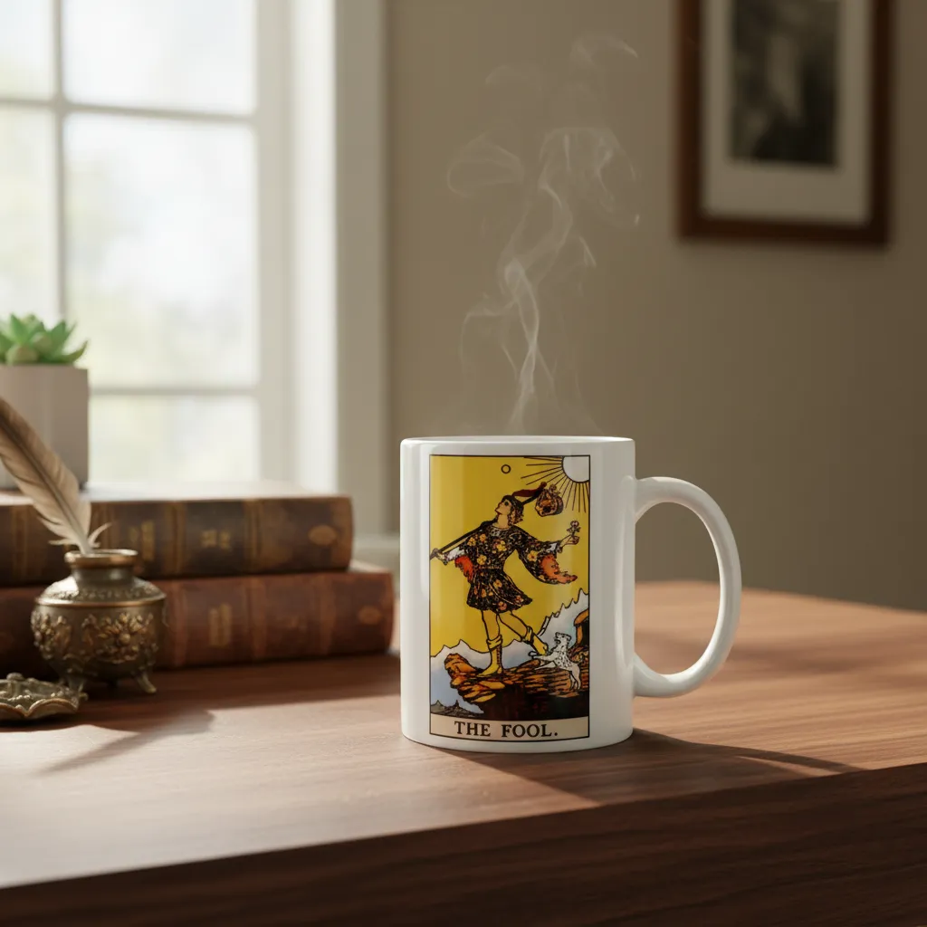Caneca Mundo Zen Reiki de Porcelana — 350 ml