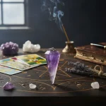 Pêndulo de Ametista Natural — imagem 7