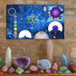 Mesa Radiônica Cristal Azul — imagem 2