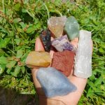 Barra de Selenita com Pedras — imagem 3