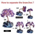 Bonsai de Cristal Natural — imagem 5