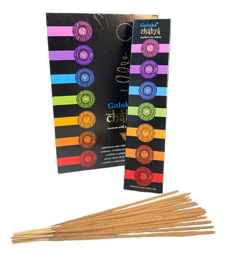 Incenso Massala Goloka Sete Chakras — 15 g