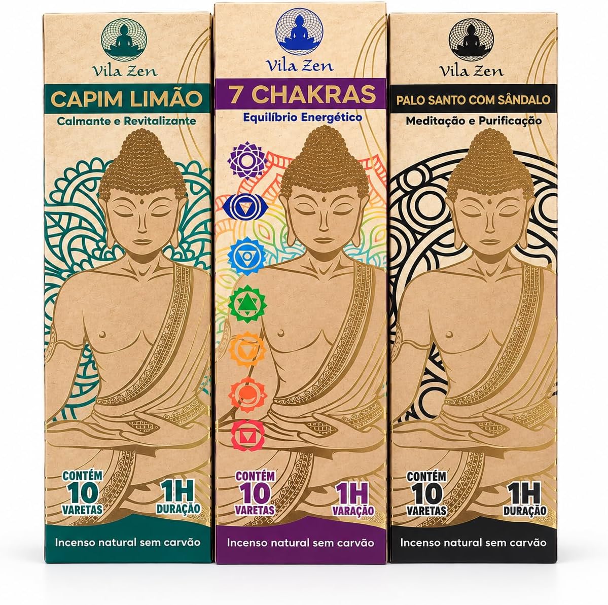Kit Incensos Vila Zen — imagem 1