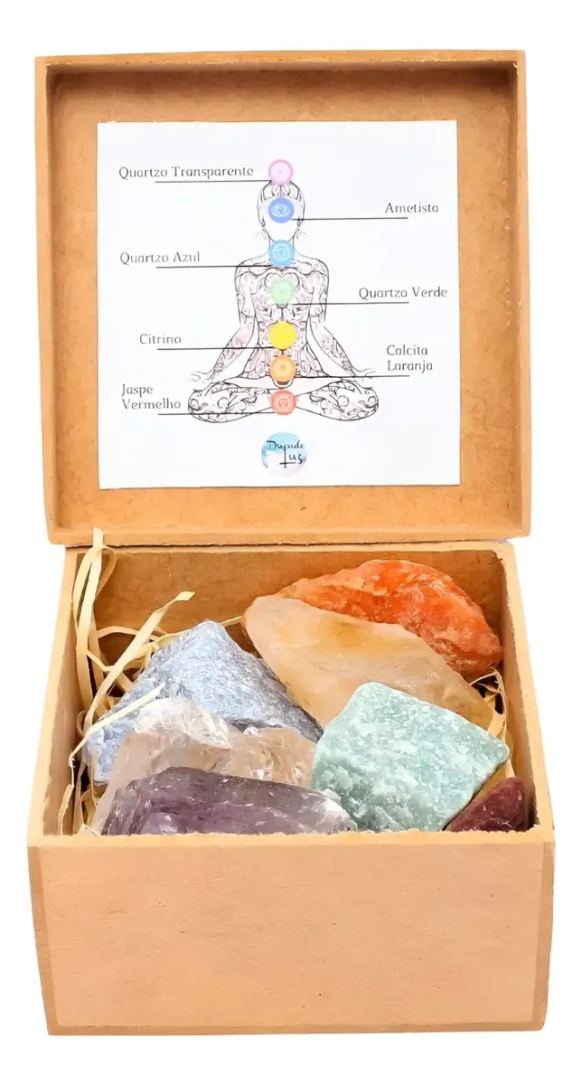 Pedras Brutas dos Chakras — imagem 1