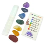 Pedras dos Chakras com Selenita — imagem 2