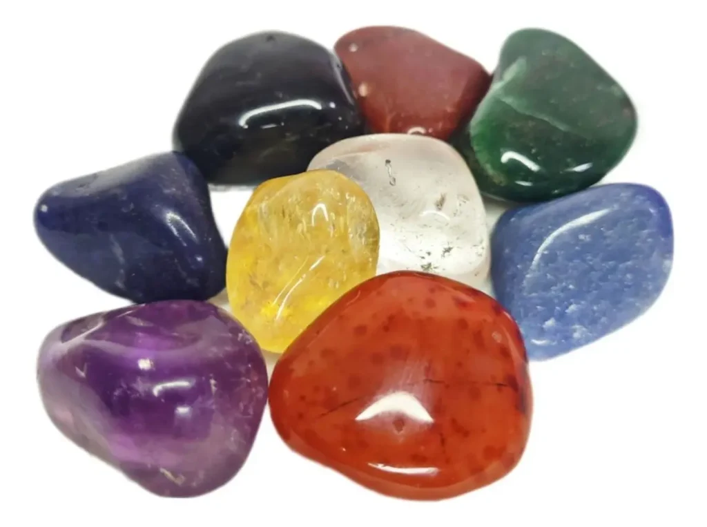Pedras dos Chakras Yin Yang — Magia Da Pedra — 2 cm