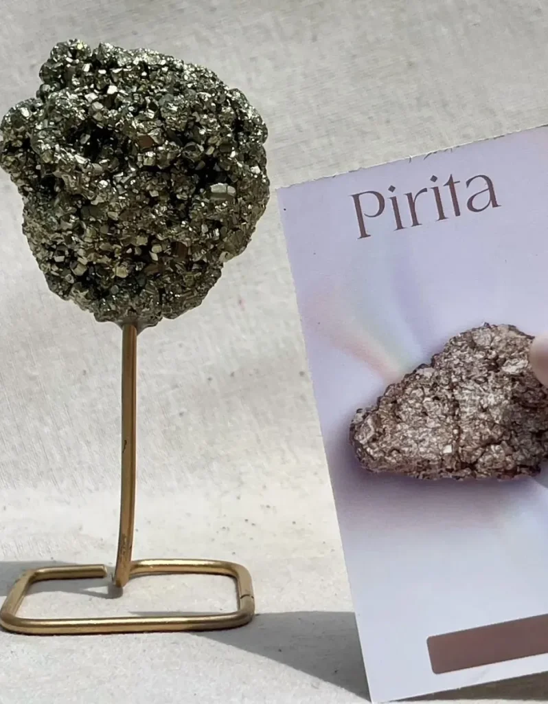 Pilar de Pirita — Opala Store — 8 cm