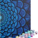 Pintura Mandala Azul — imagem 1