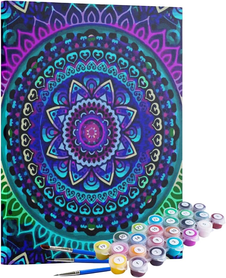 Pintura Mandala Psicodélica — imagem 1
