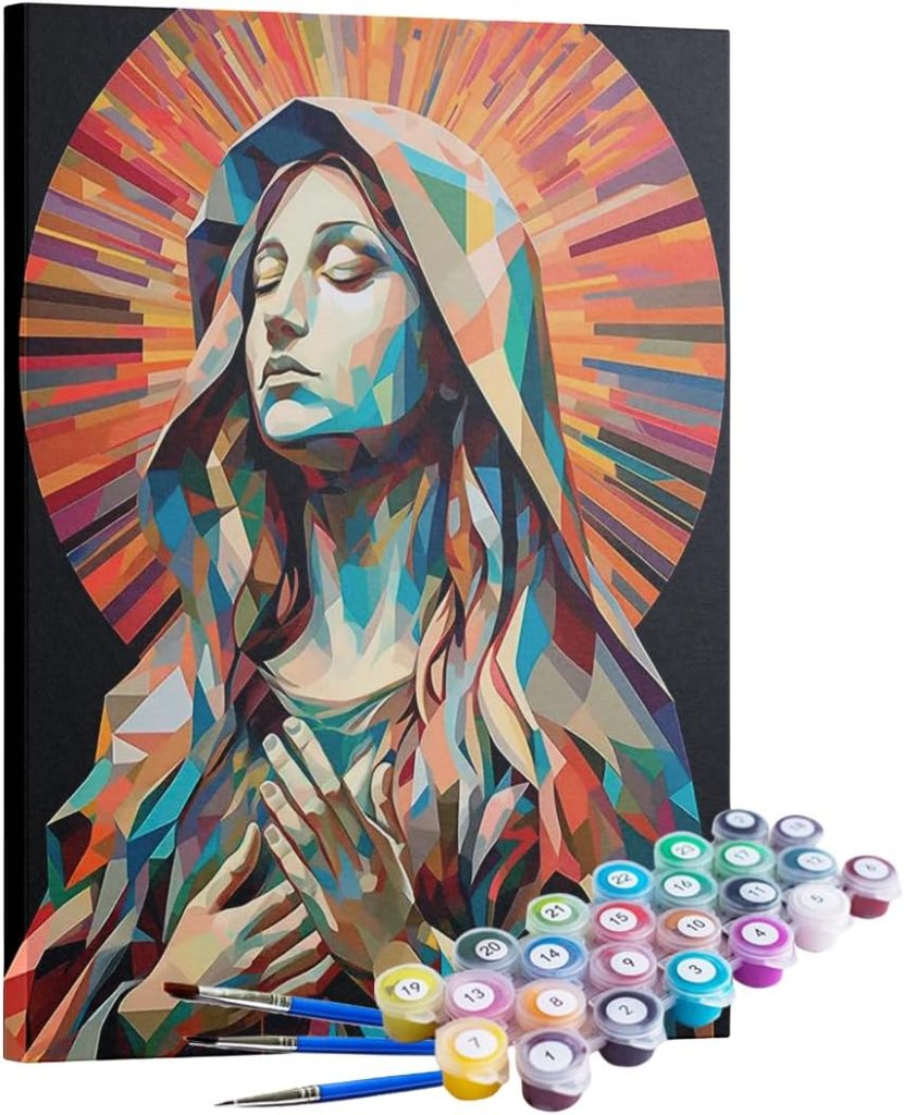 Maue Art Store Kit Pintura Terapêutica Numerada