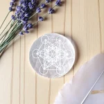 Placa de Selenita Metatron — imagem 1