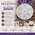 Placa de Selenita Metatron — imagem 2